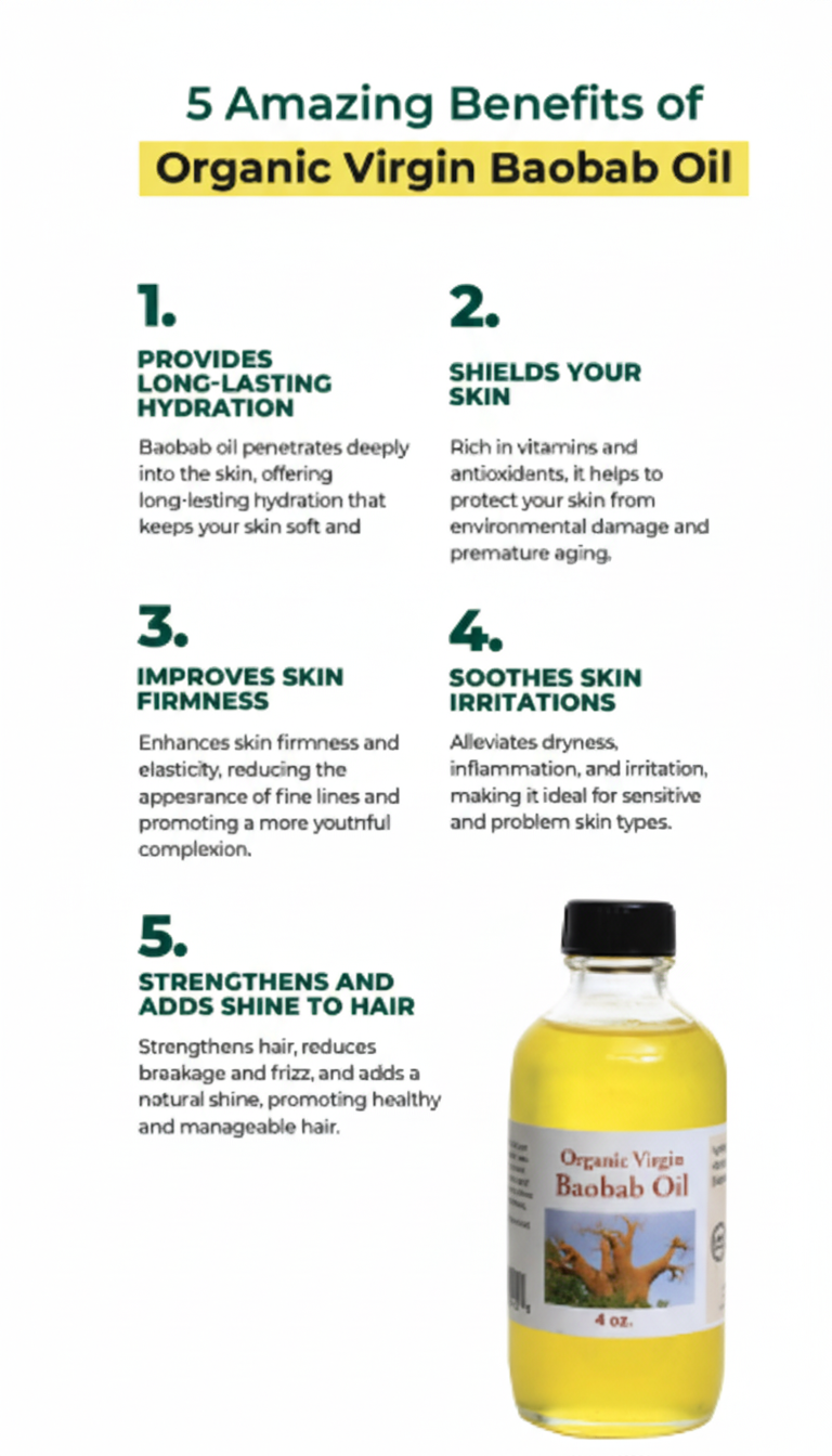 Organic Baobab Oil