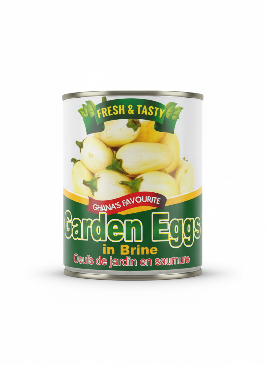 Canned Garden Eggs Fresh & Tasty