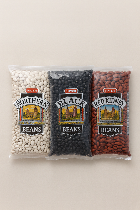 Black | Red and White Beans