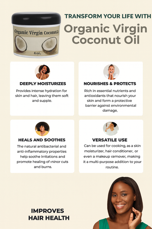 Organic Coconut Oil 1LB