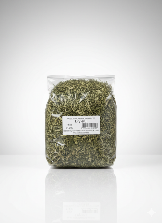 Dried Eru Leaves (Okazi, Afang, African