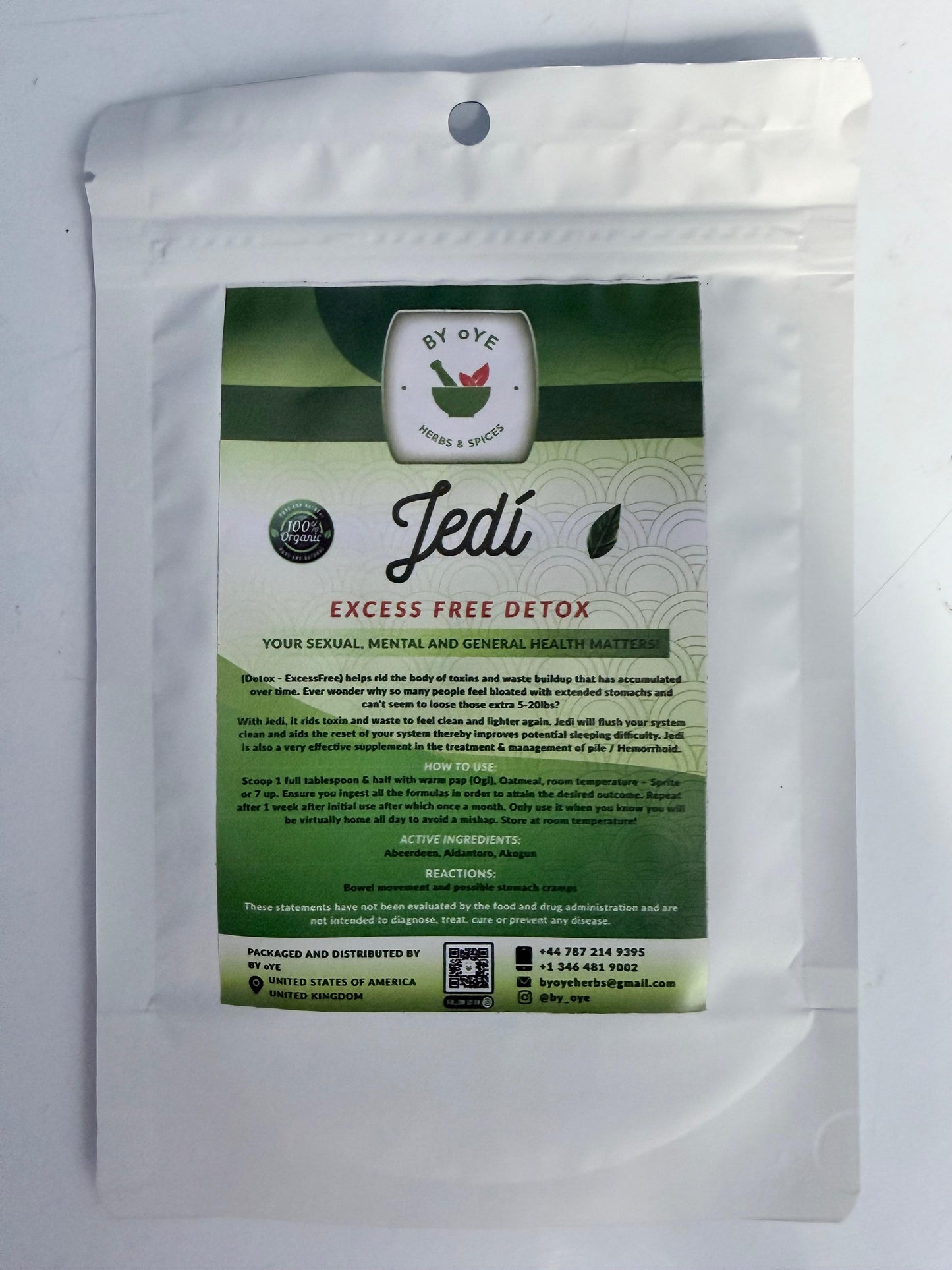 Jedi Excess free Detox