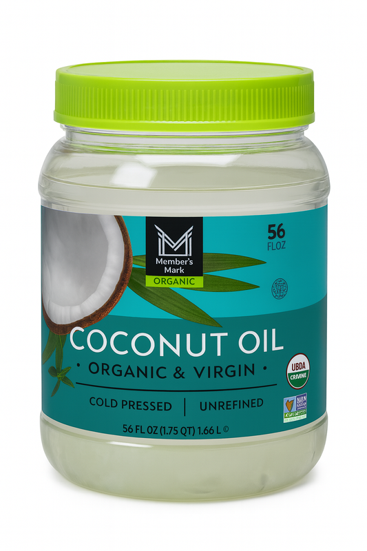 Organic African Virgin Coconut Oil, 56oz.