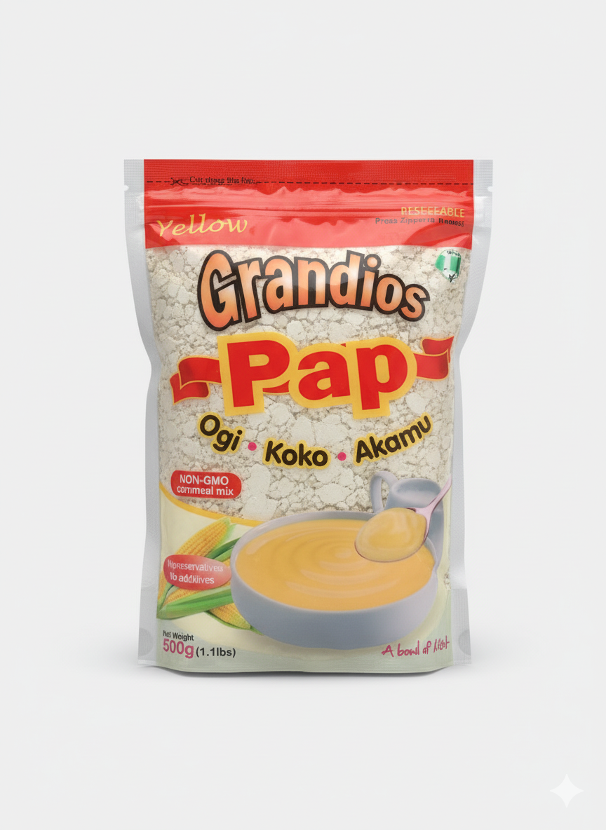 Grandios Corn Meal - Akamu | Pap | Koko | ogi