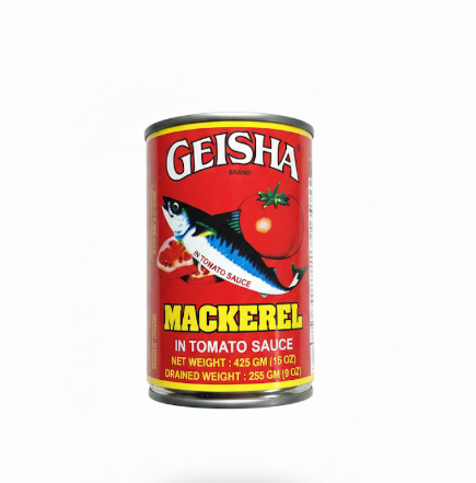 Geisha macherel in tomate sauce